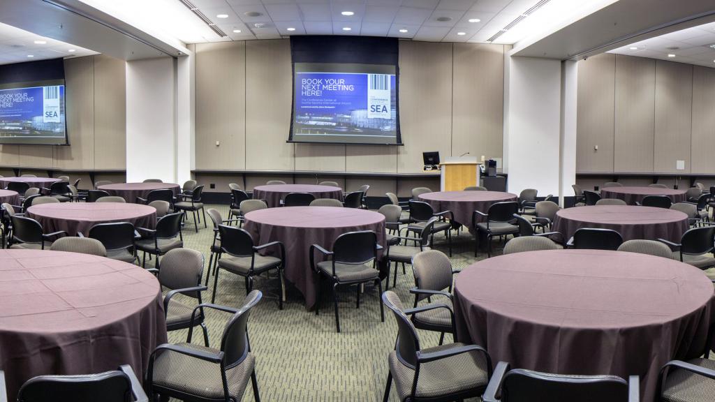 International meeting room at Sea-Tac Airport conference center