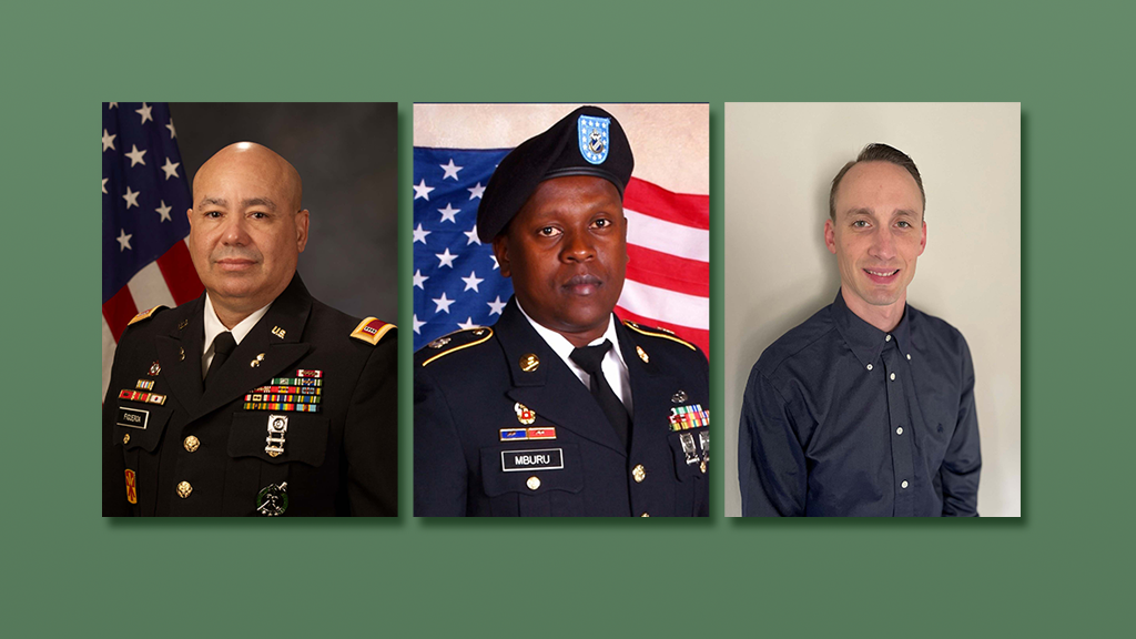 Photos of Jose A. Figueroa, Jackson Karanja Mburu, Matthew P. Piccolo